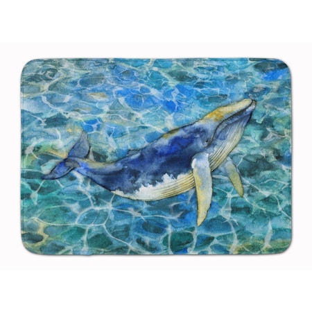 Carolines Treasures Humpback Whale Machine Washable Memory Foam Mat BB5336RUG